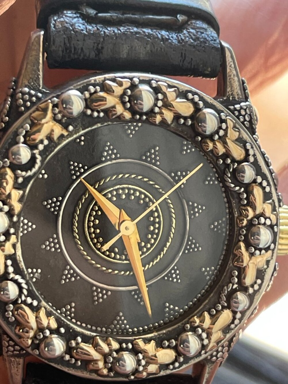 JOHN HARDY WATCH GOLD AND STERLING